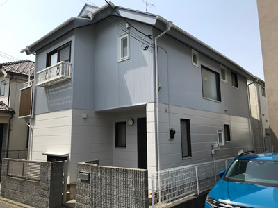 元々のカラーに合わせた塗装工事が完了しました
